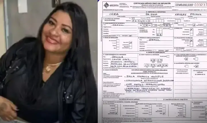 Paraense de Itaituba morreu após perfuração no estômago na Bolivia, diz atestado de óbito