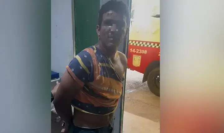 Parauapebas: homem invade residência, resiste à prisão e causa novo tumulto durante atendimento hospitalar
