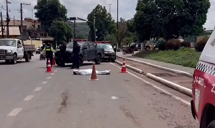 Parauapebas: Homem morre após ser atropelado na Avenida Liberdade