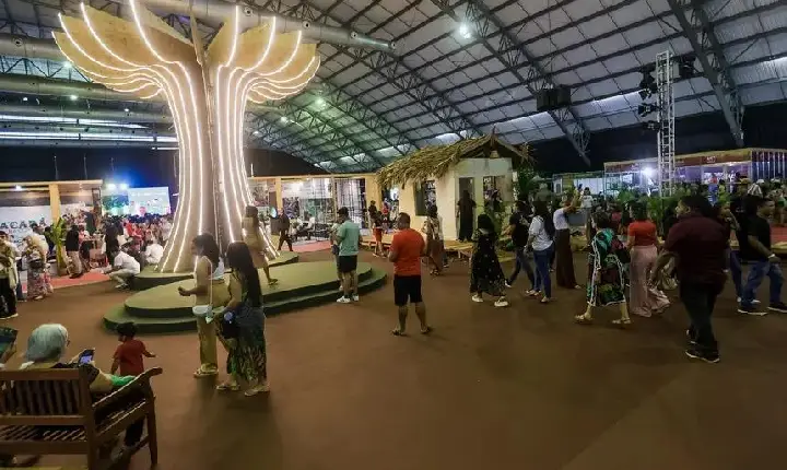 Pavilhão dos Municípios destaca turismo, cultura e oportunidades de negócios no Hangar, em Belém