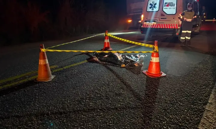 Pedestre morre após ser atropelado na PA-150, em Goianésia do Pará