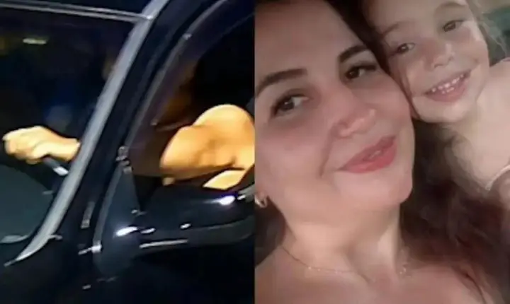 Polícia conclui que pai afundou carro em rio com esposa e filha dentro no Paraná
