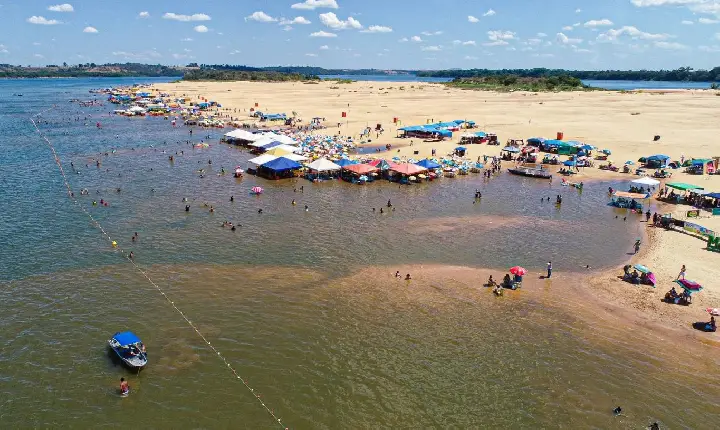 Praia do Tucunaré e Praia do Pontão estão entre os melhores destinos para acampar no sul e sudeste do Pará