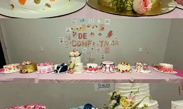 Prefeitura de Bannach promove curso de confeiteira para mulheres do município