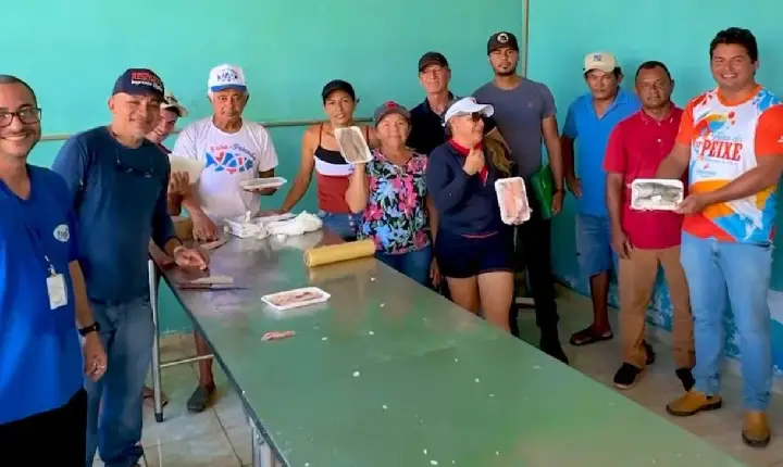 Prefeitura de Goianésia do Pará promove curso de filetagem para comunidade da Vila Porto Novo