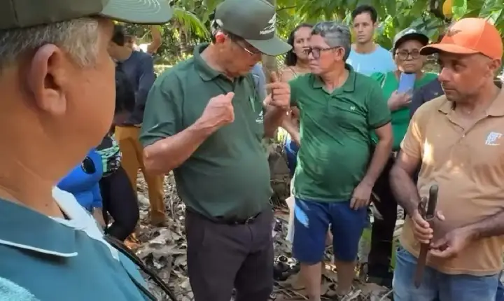 Prefeitura de Goinésia do Pará promove palestra e oficina de enxertia para comunidade da Vila Aparecida