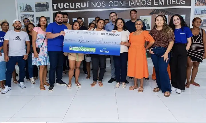 Prefeitura de Tucuruí fortalece empreendedorismo com entrega de crédito