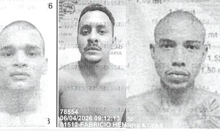 Quatro detentos são recapturados após fuga do Complexo Penitenciário de Santa Izabel