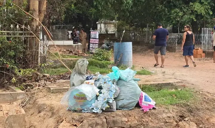 Reclamações marcam o Dia de Finados no Cemitério da Saudade, em Marabá