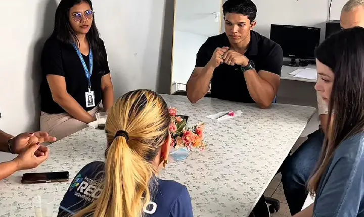 Redenção: secretário Fernando Gomes vistoria obras na Creche Eduarda Alencar