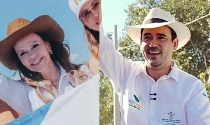 Rivais na disputa eleitoral, Dorinha e Vicentinho participam da mesma cavalgada em Gurupi