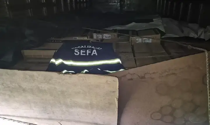 Secretaria da Fazenda (Sefa) apreende materiais elétricos no valor de R$ 298 mil