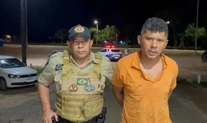 Tocantins: homem é preso após agredir companheira e atirar contra policiais