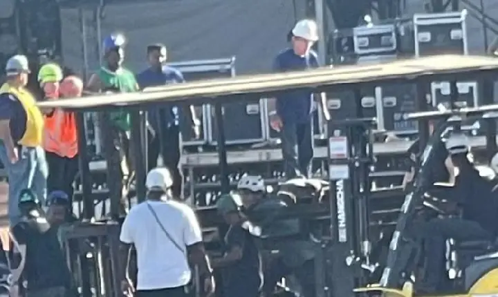 Trabalhador morre na montagem do palco do show da Shakira em Copacabana