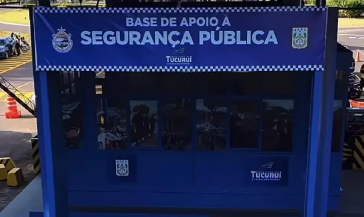 Tucuruí inaugura base para reforçar segurança pública