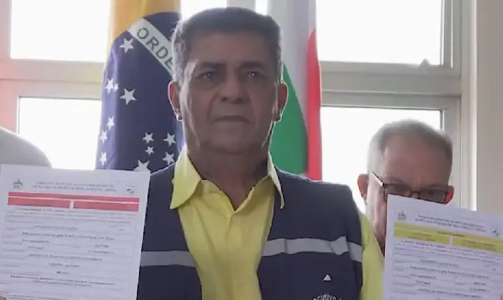 Valdir Lemes assina licença de instalação do Frigorífico Aliança em Novo Repartimento