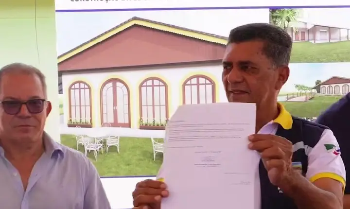 Valdir Lemes assina obra da nova Fábrica de Chocolate em Novo Repartimento