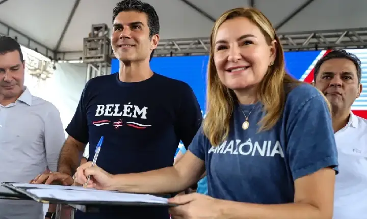 Visando o Senado, Helder Barbalho deixa Governo do Estado e Hana Ghassan assume