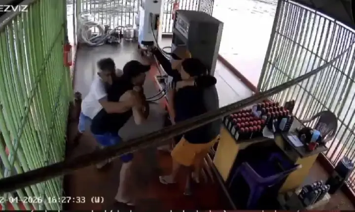 Vítimas reagem e impedem assalto em posto de combustível em Anajás