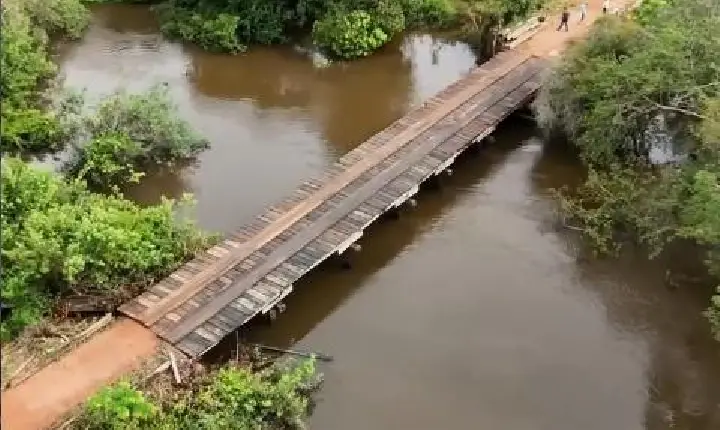 Xinguara entrega ponte recuperada sobre o Rio Água Fria na região da Guerobal