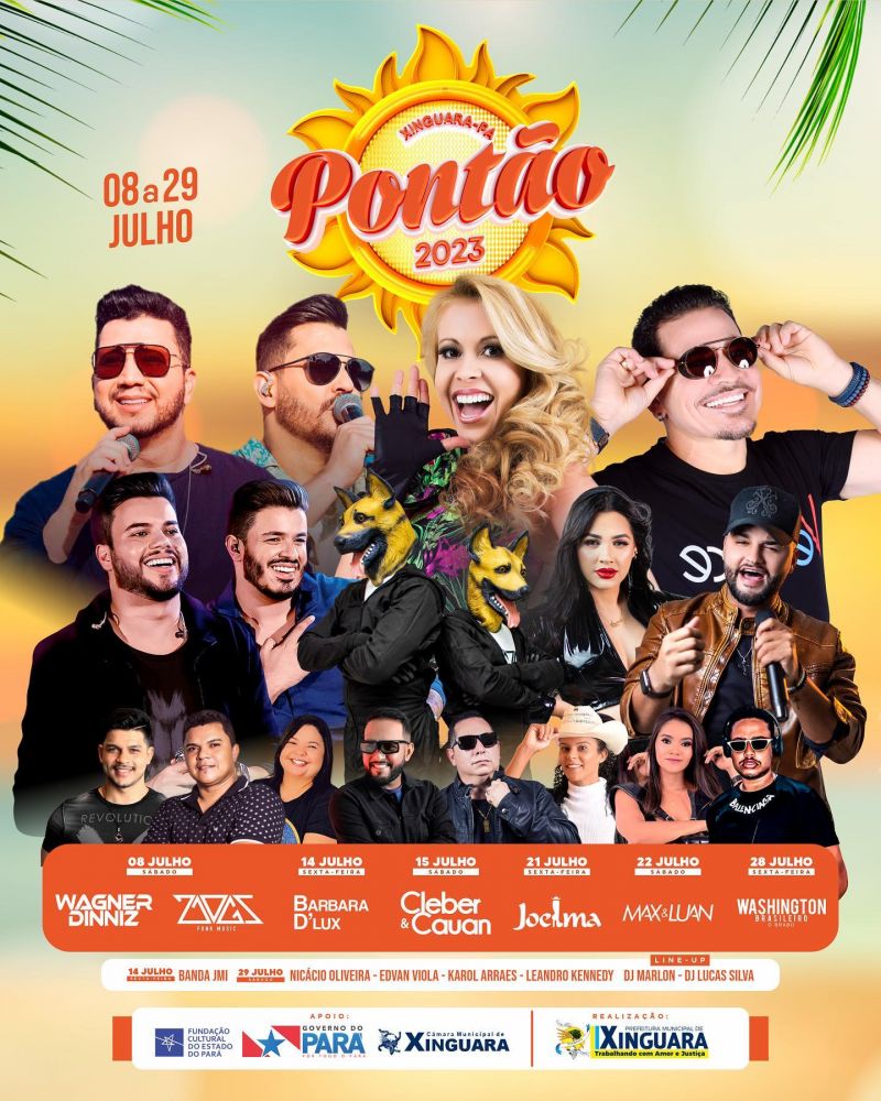 Xinguara: confira programação do Pontão 2023 - Gazeta Carajás