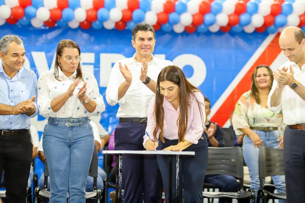 Assinada ordem de serviço para construção de Escola Técnica em Canaã dos Carajás