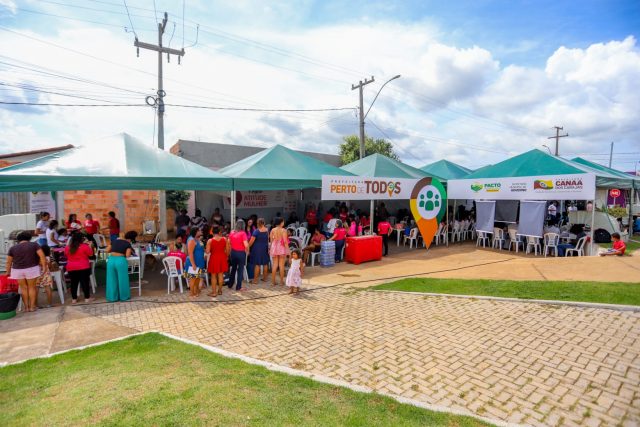 Residencial Canaã recebe ação “Prefeitura perto de todos”