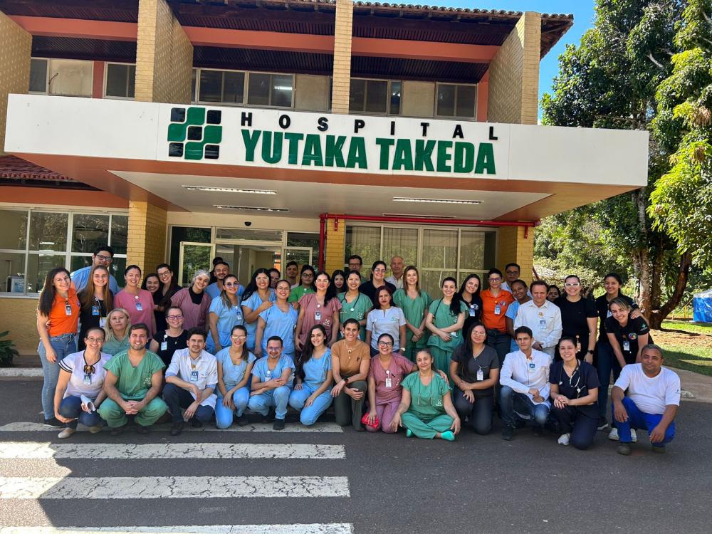 Hospital Yutaka Takeda promove 1º Treinamento de Atendimento a Catástrofe