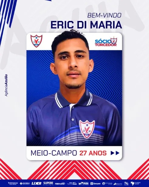 Extra, extra! Di Maria assina com Águia de Marabá