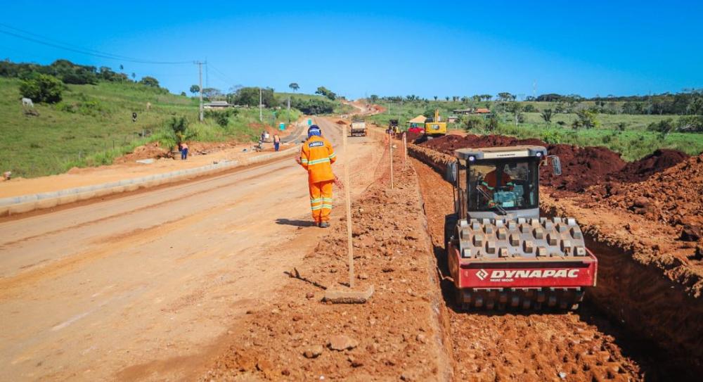 Em Canaã, Rodovia Arnaldo Chagas está 60% duplicada