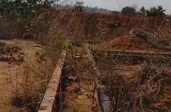 Rondon do Pará: obra de matadouro municipal está abandonada