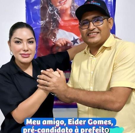 Renilce Nicodemos apoiará Eider Gomes em Itupiranga