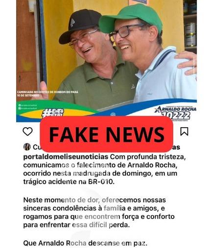 Arnaldo Rocha não morreu!