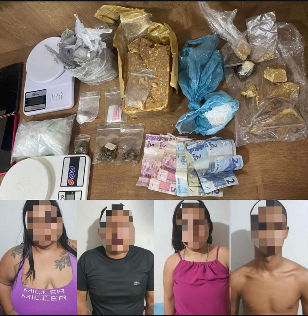 Em Parauapebas, Polícia Militar desarticula ponto de drogas no bairro Bela Vista