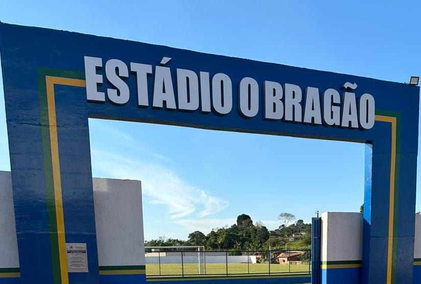 Novo Estádio Bragão é inaugurado em Novo Repartimento