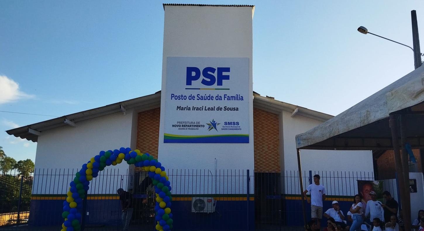 Posto de Saúde da Família é inaugurado em Novo Repartimento