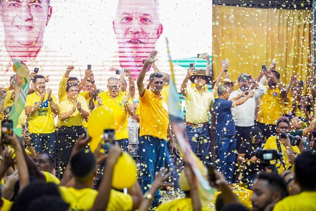 A Força do Trabalho Para Continuar: Valdir Lemes registra candidatura para disputa eleitoral em Novo Repartimento