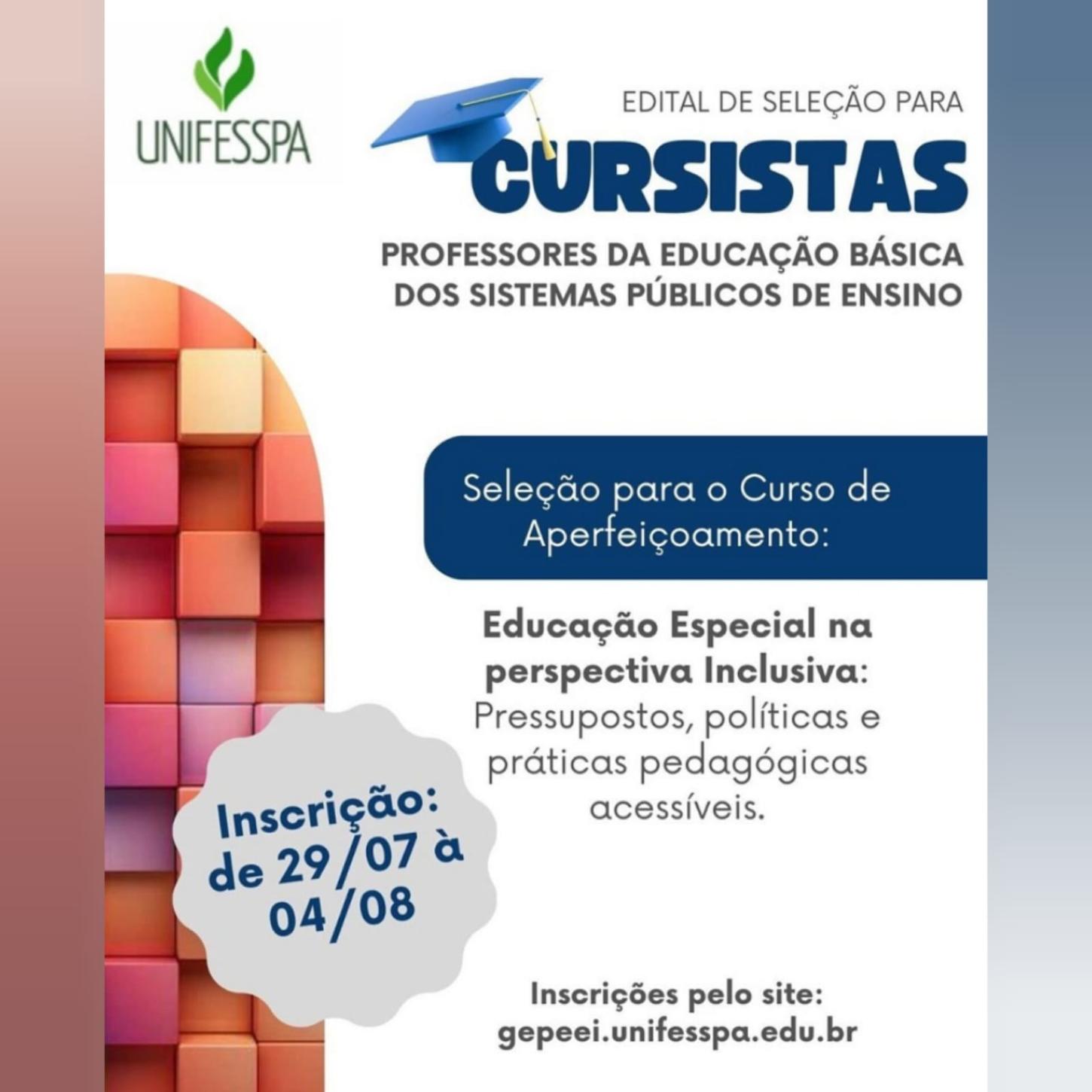 Oportunidade Única: Curso da Unifesspa abre seleção para 667 vagas em cidades do sul e sudeste do Pará