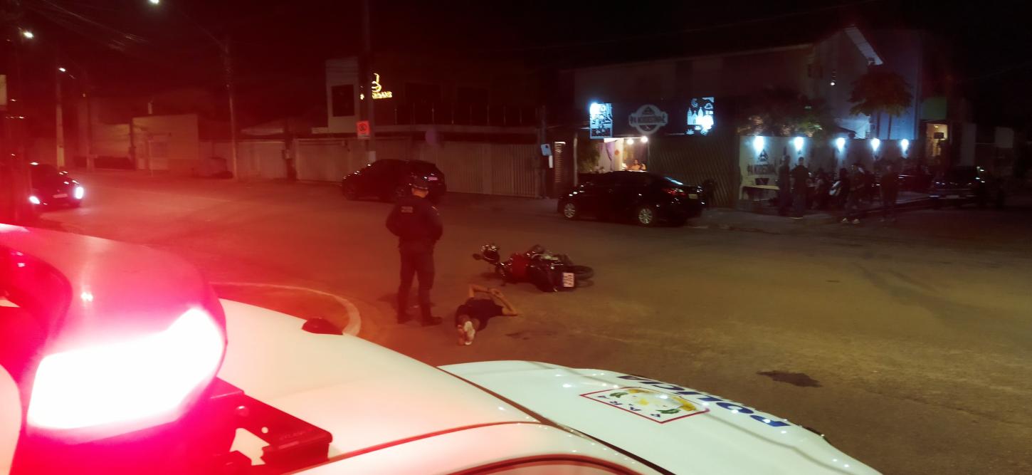 Parauapebas: Motociclista sofre acidente no Residencial Wtorre