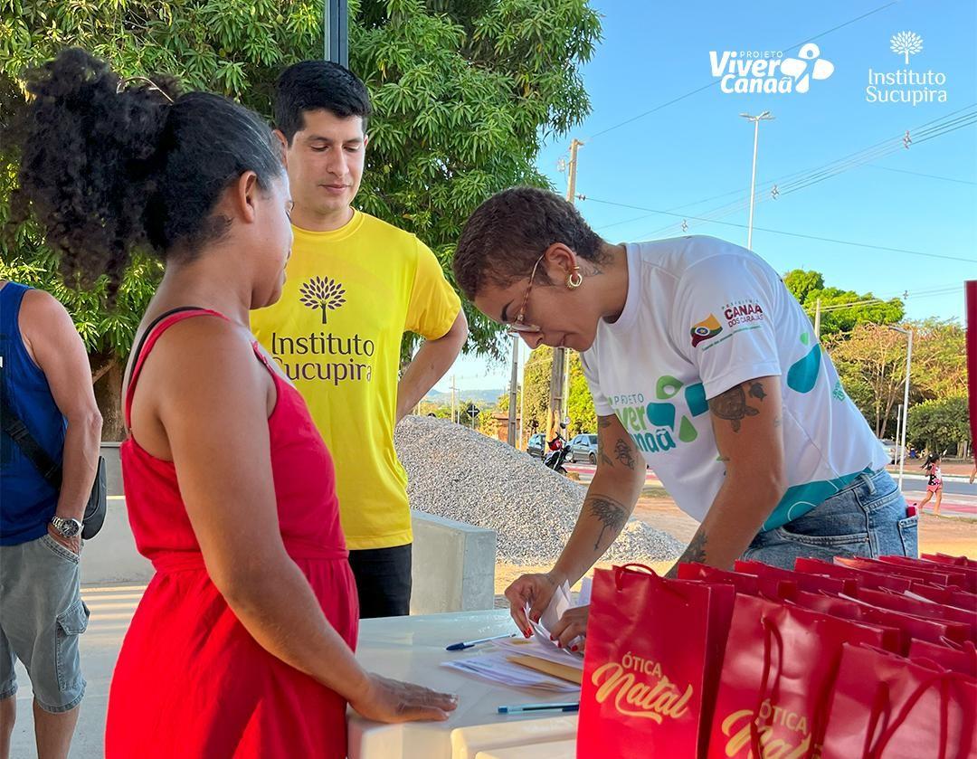 Viver mais Canaã: Instituto Sucupira promove grande ação social na comunidade Vale da Benção