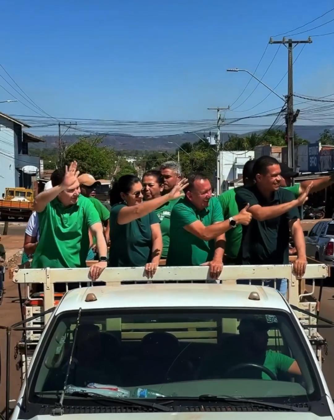 Carreata de Elida Elena atrai população de Conceição do Araguaia
