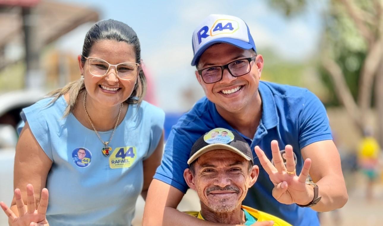 Em sábado agitado, Rafael Ribeiro visita moradores da Palmares Sul em Parauapebas