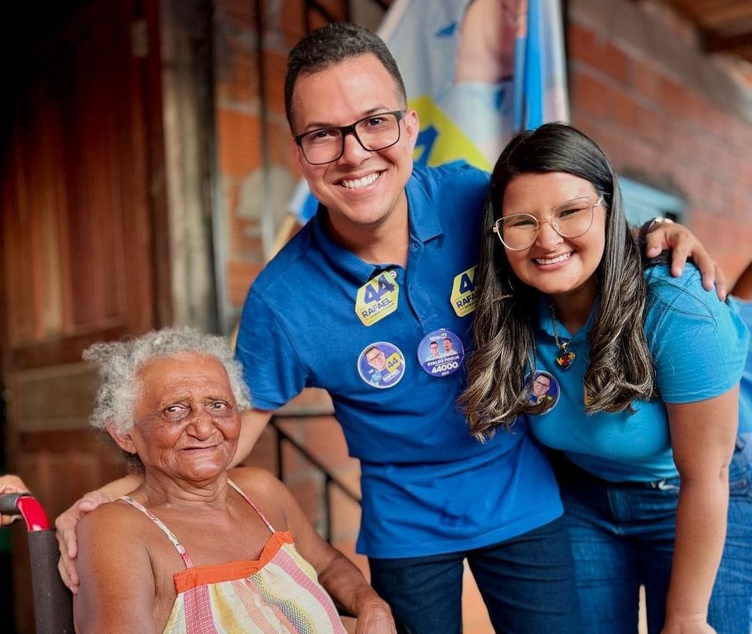 Rafael Ribeiro realiza caminhada por três bairros de Parauapebas nesta quarta-feira (04)