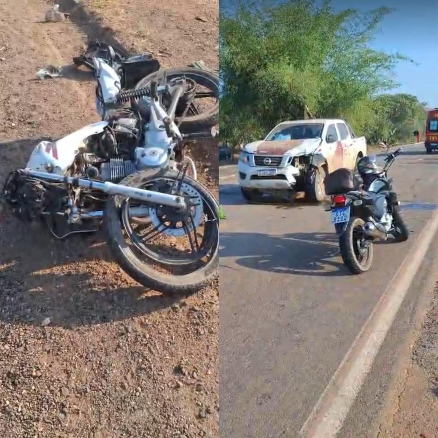 Tragédia: Colisão violenta na PA-160 tira a vida de motociclista