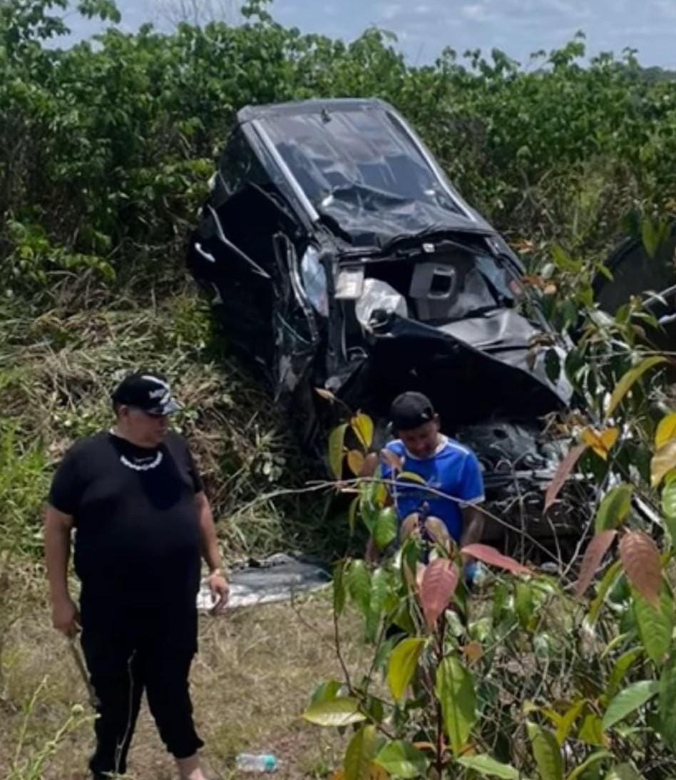 Artistas sofrem acidente grave a caminho de Itupiranga