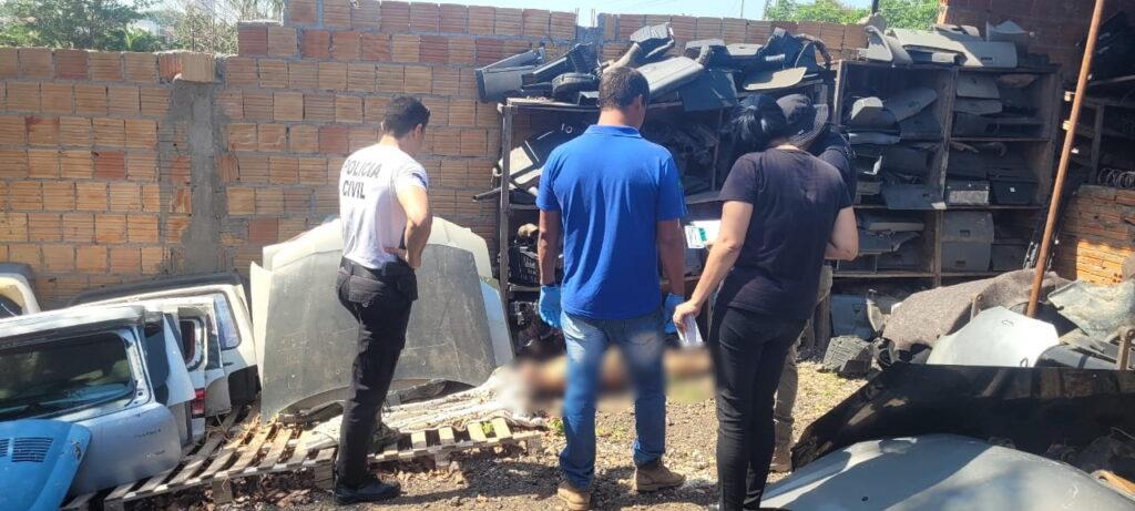 Com ferimento na cabeça, corpo é encontrado em ferro velho de Marabá