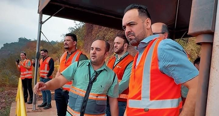 Prefeito eleito de Parauapebas, Aurélio Goiano visita mineradora Vale na Serra dos Carajás
