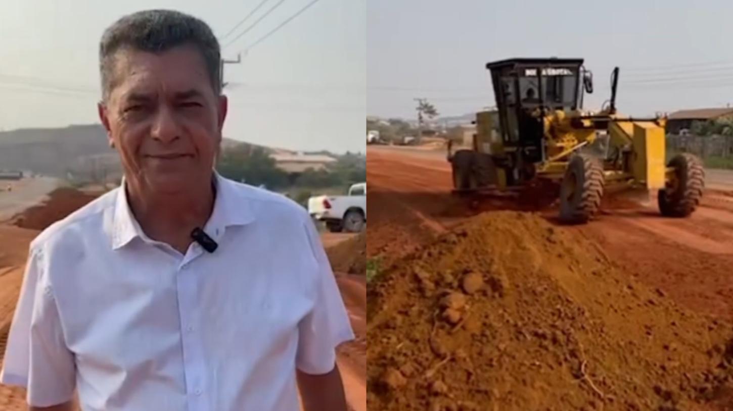 Prefeito Valdir Lemes investe na infraestrutura urbana e rural de Novo Repartimento