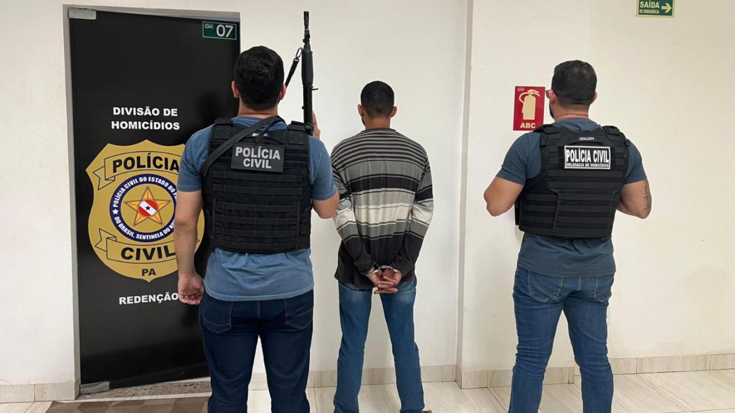 Redenção: Suspeito é preso preventivamente por homicídio qualificado e roubo