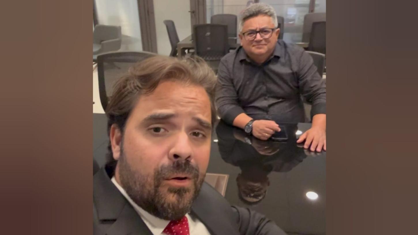 Toni Cunha se reúne com Marcelo Pinheiro, superintendente dos Correios no estado do Pará